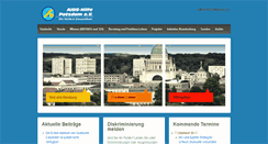 Desktop Screenshot of aidshilfe-potsdam.de
